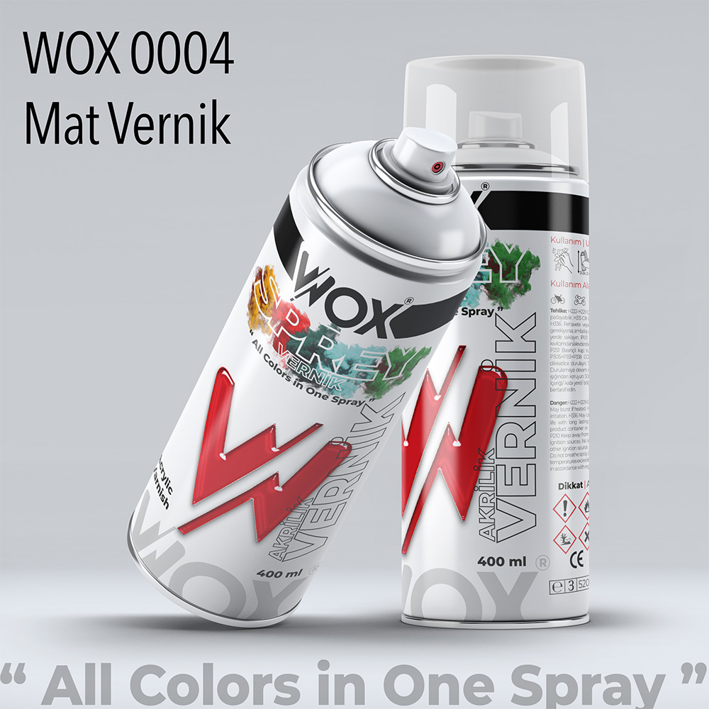 Akrilik Metal Mat Vernik
